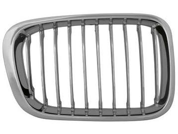 Grill Chroom ribben BMW E46 Limousine/Touring, Ophalen of Verzenden, Nieuw