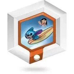 Disney Infinity Power Disc: Hangin Ten Stitch, Ophalen of Verzenden, Zo goed als nieuw