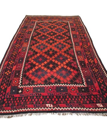 Tribal Kelim Afganistan 285x170 wollen vloerkleed, Huis en Inrichting, Kelim wollen vloerkleed perzisch tapijt handgeknoopt afganistan