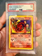 Pokémon - 1 Graded card - Dark Charmeleon 32/82 First, Nieuw