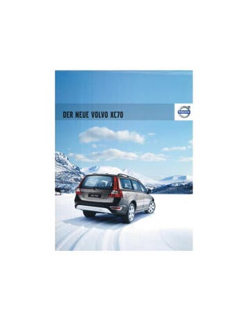 2008 VOLVO XC70 BROCHURE DUITS, Nieuw, Volvo, Author