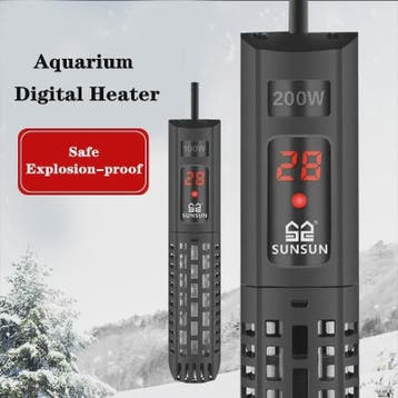 Aquarium Verwarmer met LCD Display - Instelbare Temperatuur, Dieren en Toebehoren, Vissen | Aquaria en Toebehoren, Verzenden, Nieuw