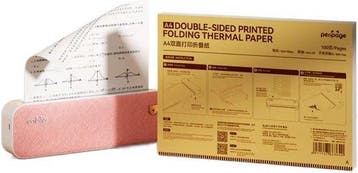 Peripage A40 - 100 paginas A4 Thermische Papier - Dubbel..., Ophalen of Verzenden, Nieuw in verpakking