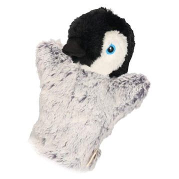 Nature Planet pinguïn handpop knuffel - pluche - 22 cm, Verzenden, Nieuw