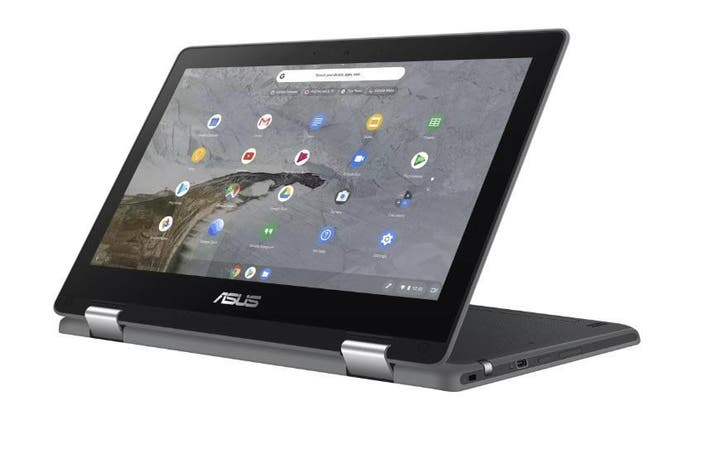 ASUS Chromebook Flip 11.6 Touch: C214MA N4000 / CR1100FKA, Computers en Software, Chromebooks, 12 inch, Touchscreen, Qwerty, 32 GB of minder