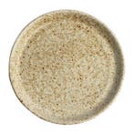 Olympia Canvas ronde borden met smalle rand crème 18cm (6, Huis en Inrichting, Keuken | Bestek, Verzenden, Nieuw