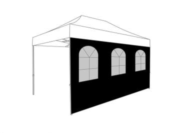 Easy Up vouwtent zijwand met boogramen polyester , kies j..., Verzenden, Nieuw