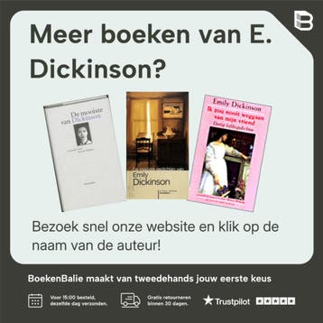 De mooiste gedichten van Emily Dickinson / De, Boeken, Verzenden, Zo goed als nieuw, E. Dickinson