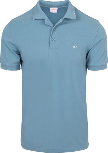 Sun68 Poloshirt Vintage Blauw maat 3XL Heren, Nieuw, Overige maten, Sun68, Verzenden