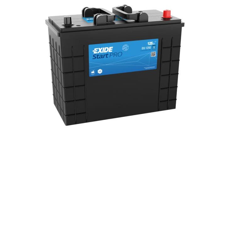 Exide Start PRO accu | EG1250 | 12V 125Ah, Auto-onderdelen, Accu's en Toebehoren, Ophalen of Verzenden