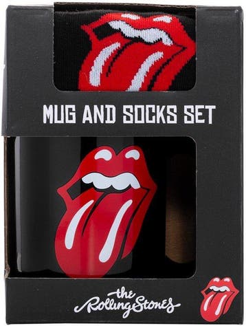 The Rolling Stones Tongue - Mok + Sokken off. merchandise, Ophalen of Verzenden, Nieuw, Gebruiksvoorwerp