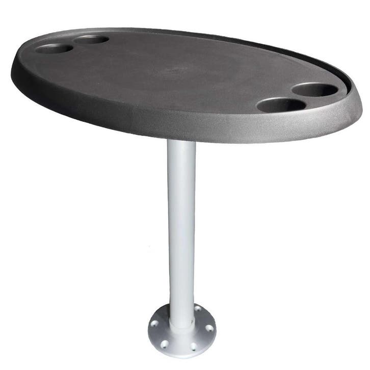 Ovale Boottafel Set 46x76cm Zwart Inclusief Quick Release Ta, Watersport en Boten, Accessoires en Onderhoud, Nieuw, Ophalen of Verzenden