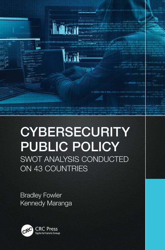 Cybersecurity Public Policy 9781032194349 Bradley Fowler, Boeken, Taal | Engels, Zo goed als nieuw, Verzenden