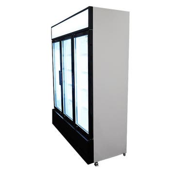COMBISTEEL KOELKAST 3 GLASDEUREN - FCU-1200, Verzenden, Nieuw in verpakking
