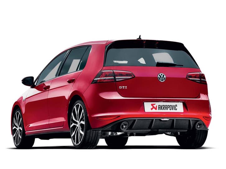 Akrapovic Volkswagen Golf (VII) GTI 2013 - 2016 - Slip-On, Auto-onderdelen, Uitlaatsystemen, Nieuw, Verzenden