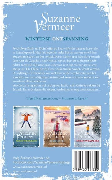 Winternacht 9789400511330 Suzanne Vermeer, Verzenden, Zo goed als nieuw, Suzanne Vermeer