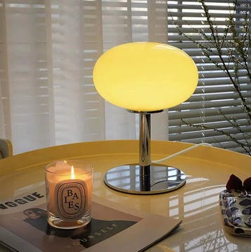 Lollipop Tafellamp – Italiaanse Bauhaus Glazen Design Lamp, Huis en Inrichting, Lampen | Tafellampen, Verzenden, Nieuw, Glas, Minder dan 50 cm