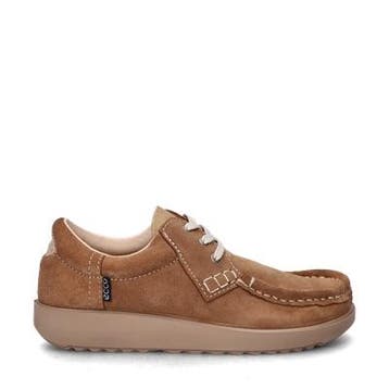 Ecco Joke veterschoenen voor dames in het Bruin, Ecco, Bruin, Verzenden, Nieuw