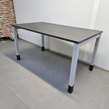Steelcase kantoortafel NIEUW blad flamed oak - 140x80 cm (al, Ophalen of Verzenden, Nieuw