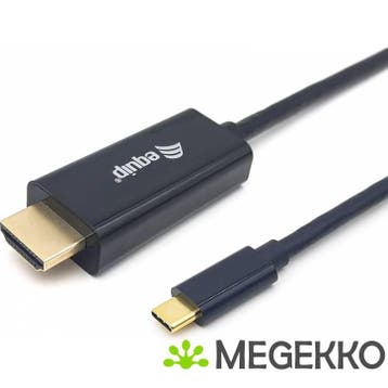 Equip 133411 video kabel adapter 1 m USB Type-C HDMI Type A, Verzenden, Nieuw