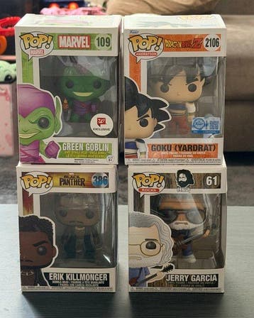 Funko - Funko Pop Funko Pop! - random Pops - Set van 4 - Box