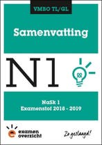 ExamenOverzicht - Samenvatting NaSk1 VMBO TL/GL, Verzenden, Zo goed als nieuw, ExamenOverzicht