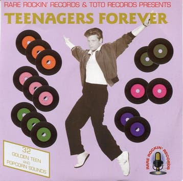 cd - Various - Teenagers Forever, Cd's en Dvd's, Verzenden, Zo goed als nieuw