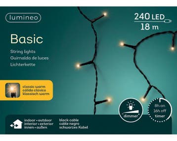 Lumineo kerstverlichting LED buiten van €16,99 voor €8,50, Ophalen of Verzenden, Nieuw