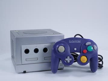 GameCube - Console DOL-001 Zilver [Paarse Controller / 1 ..., Ophalen of Verzenden, Nieuw