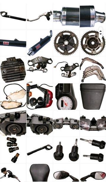 Onderdelen Yamaha YZF R6 1999 2001 zie fotos, Ophalen of Verzenden, Gebruikt
