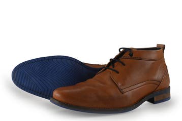 Manfield Veterboots in maat 42 Cognac, Manfield, Overige kleuren, Verzenden, Boots