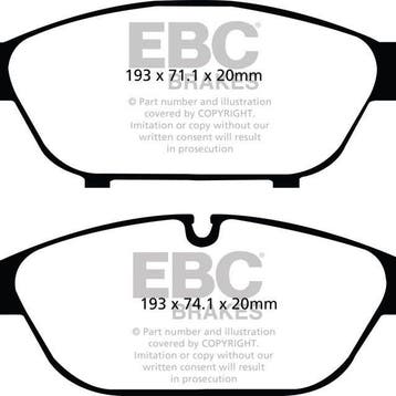 EBC 12+ Audi A6 Quattro 3.0 Supercharged Redstuff Front, Ophalen of Verzenden, Nieuw
