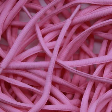 Dikke ovale veters - Roze • 120 140 160 180  cm x 9 mm, Ophalen of Verzenden, Nieuw