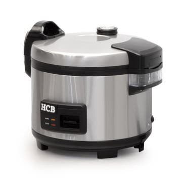HCB Rijstkoker - 10 liter - 230V - RVS, Verzenden, Nieuw in verpakking