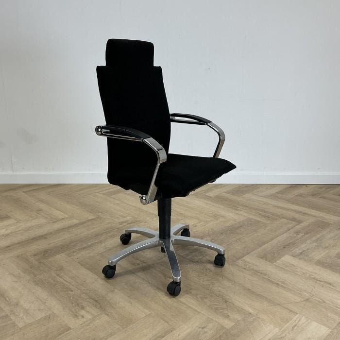 Grammer Office ergonomische bureaustoel, zwart, Huis en Inrichting, Bureaustoelen, Bureaustoel, Zwart, Gebruikt, Ergonomisch, Ophalen of Verzenden