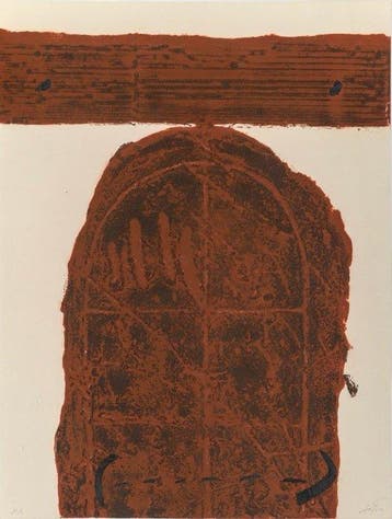 Antoni Tapies (1923-2012) - Porta marró 2