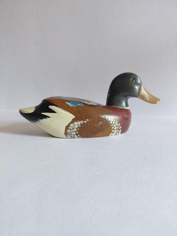 Fetco - Lokeend - 1984, peint main, Colvert (Anas, Antiek en Kunst