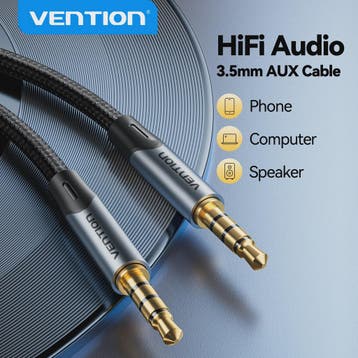 Vention 3.5mm Jack Audio Kabel - Male naar Male Aux Kabel vo, Verzenden, Nieuw