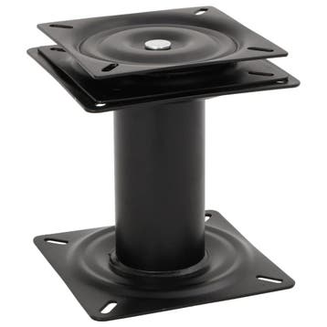 vidaXL Bootstoelpoot met 360° draaiplateau staal, Verzenden, Nieuw