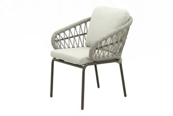SUNS Tosca rope dining tuinstoel - Bronze, Verzenden, Nieuw, Overige materialen