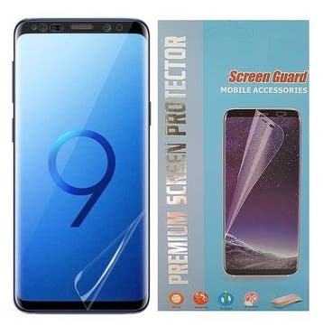 Galaxy S9 Plus Premium 3D Curved Full Cover Folie Screen Pro, Ophalen of Verzenden, Nieuw