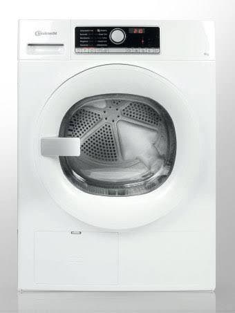 Bauknecht Tksupereco8116a3 - Warmtepompdroger - 8 kg - 65 dB, Witgoed en Apparatuur, Wasdrogers, Ophalen of Verzenden, Zo goed als nieuw