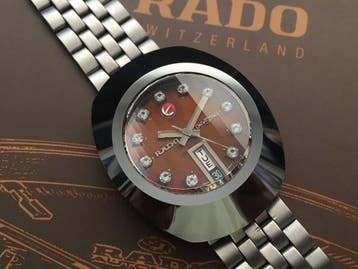 Rado - Diastar Tungsteno Diamonds Automatic Faceted Glass -, Nieuw