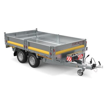 Brian James Tipper 360x200 2-as 12 inch 3500kg, Nieuw
