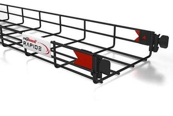 Draadgoot 60x60 mm – 3 meter – zwart – Rapide C8, Verzenden, Nieuw in verpakking