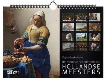 Verjaardagskalender De Mooiste Schilderijen Van Hollandse Me, Ophalen of Verzenden, Nieuw