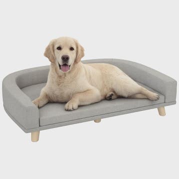 PawHut Hondenbank met Afneembaar Kussen - Scandinavisch Desi, Dieren en Toebehoren, Verzenden, Nieuw