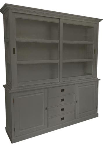 Buffetkast bazaltgrijs Bavel 200cm, Ophalen of Verzenden, Nieuw