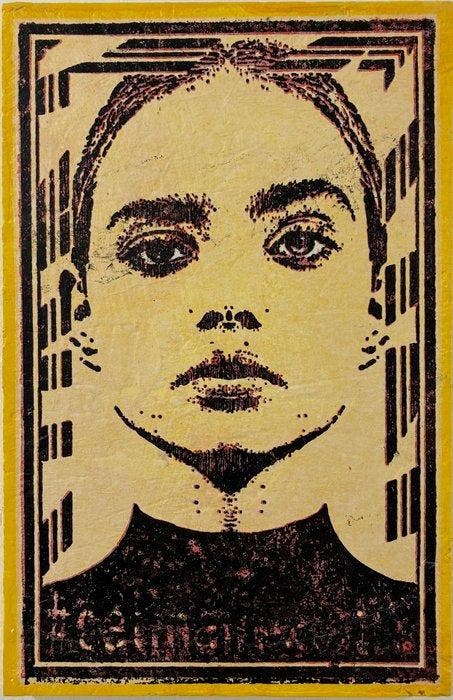 Ache77 (1991) - Collage IResist 19, Antiek en Kunst, Kunst | Schilderijen | Modern