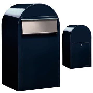 Brievenbus Bobi Grande B (back) - zwartblauw, Verzenden, Nieuw